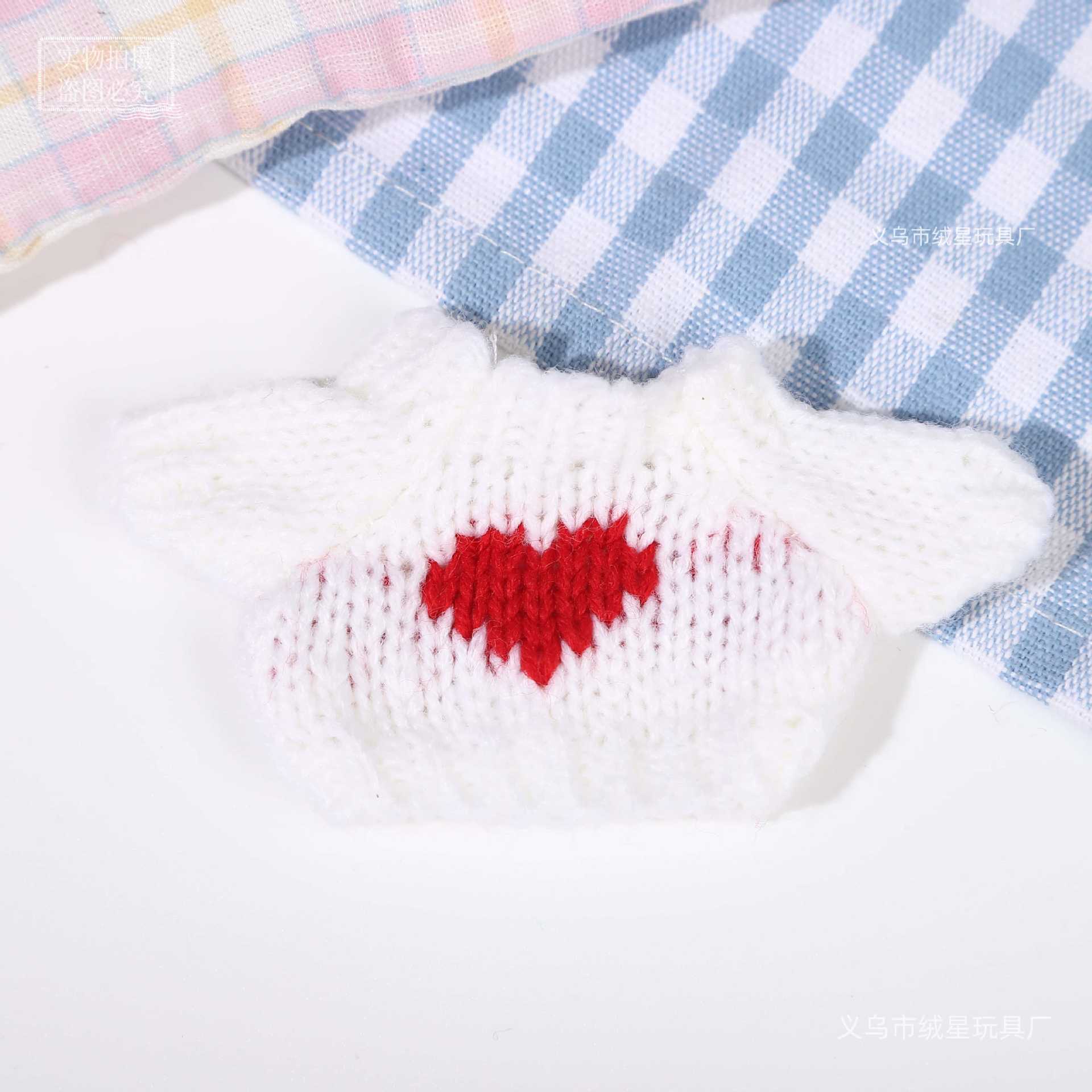 Wholesale Creative Cotton Sweater Doll Accessories Little Clothes for Cotton Dolls Dog Leader Costume Toy Series Life Category